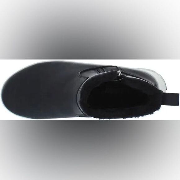Khombu Women's Black Sienna Ankle Snow Boots | Devon - Picture 3 of 4